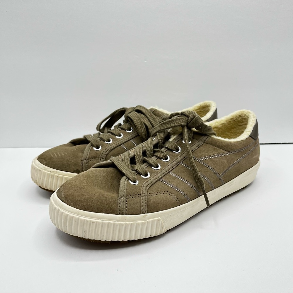 Gola Tan Suede Nordic Sherpa Sneakers Shoes Leather Size 9 Women's - Picture 2 of 14